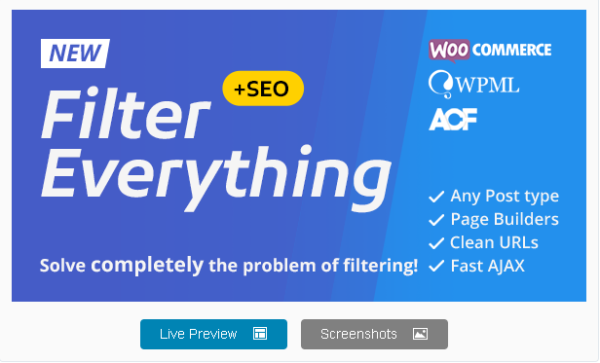 Filter Everything — WordPress/WooCommerce Product Filter