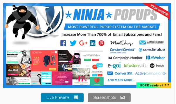 Popup Plugin for WordPress - Ninja Popups