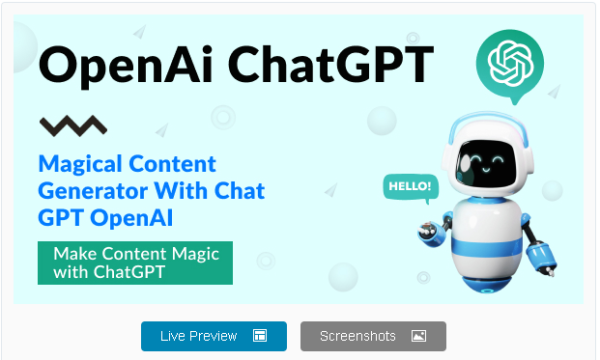 Magical Content Generator with ChatGPT OpenAI